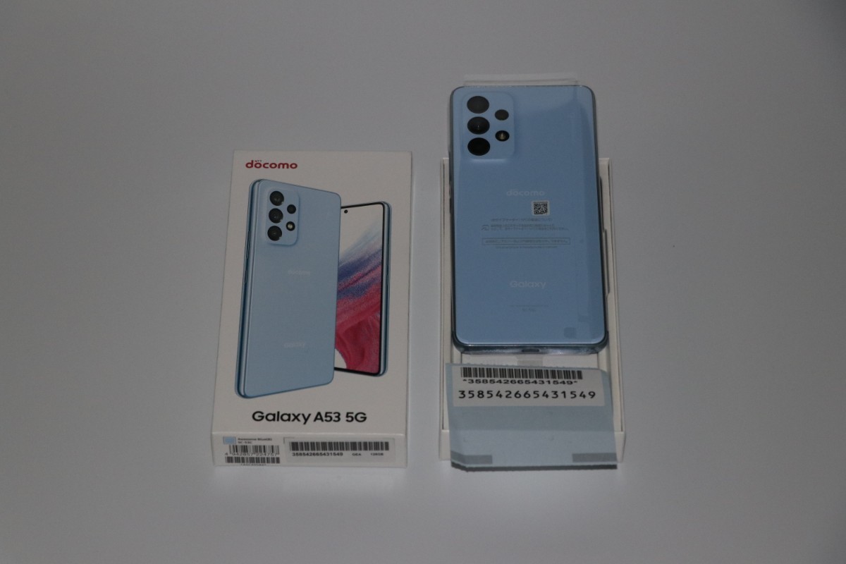 Galaxy A53 5G オーサムブルー 128 GB