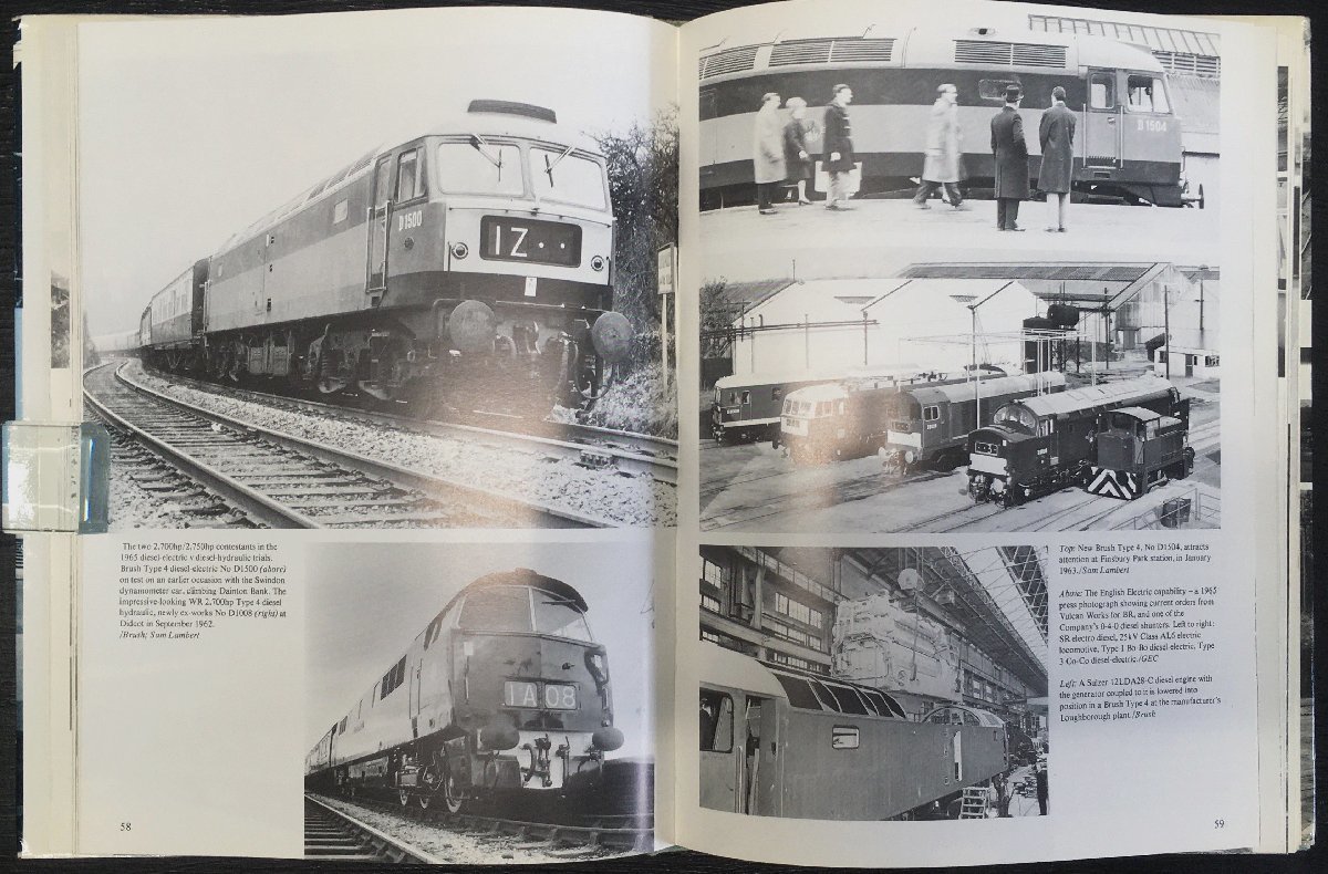 鉄道洋書『Transition from Steam イギリス 蒸気機関車 ディーゼル機関