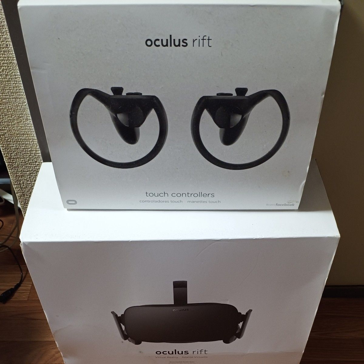 Oculus Rift オキュラスリフト Touchコントローラーセット+｜Yahoo