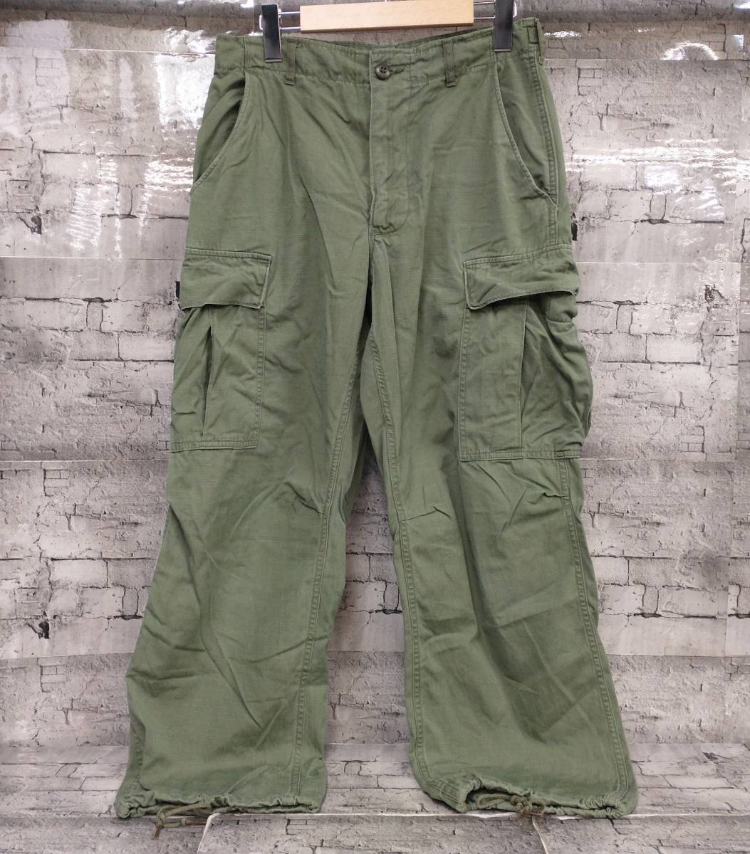 スーパーセール期間限定 60s US ARMY アメリカ軍 JUNGLE FATIGUE PANTS