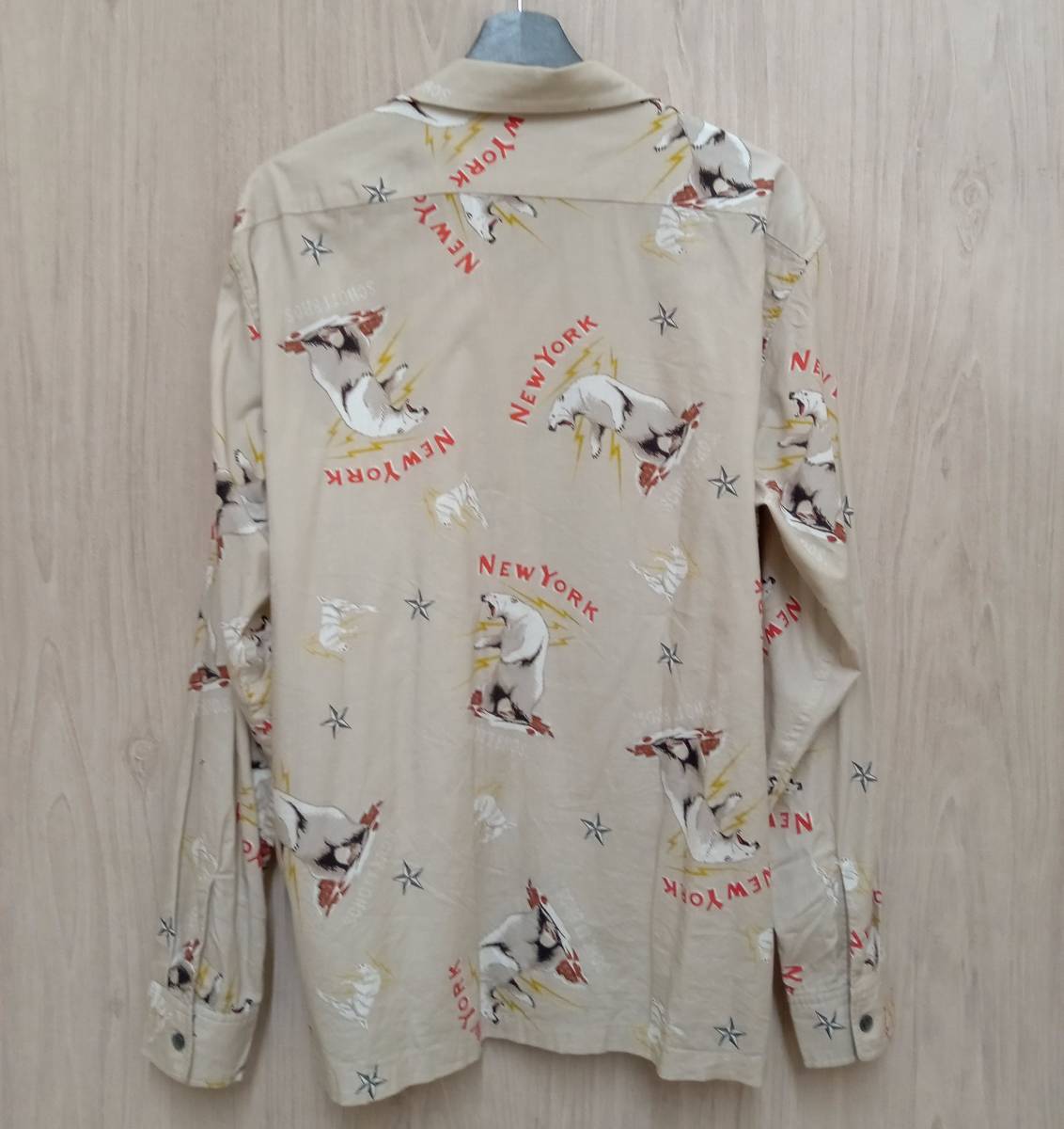 2年保証』 SCHOTT/ショット/アロハシャツ/LS BEAR/3115069/ライト