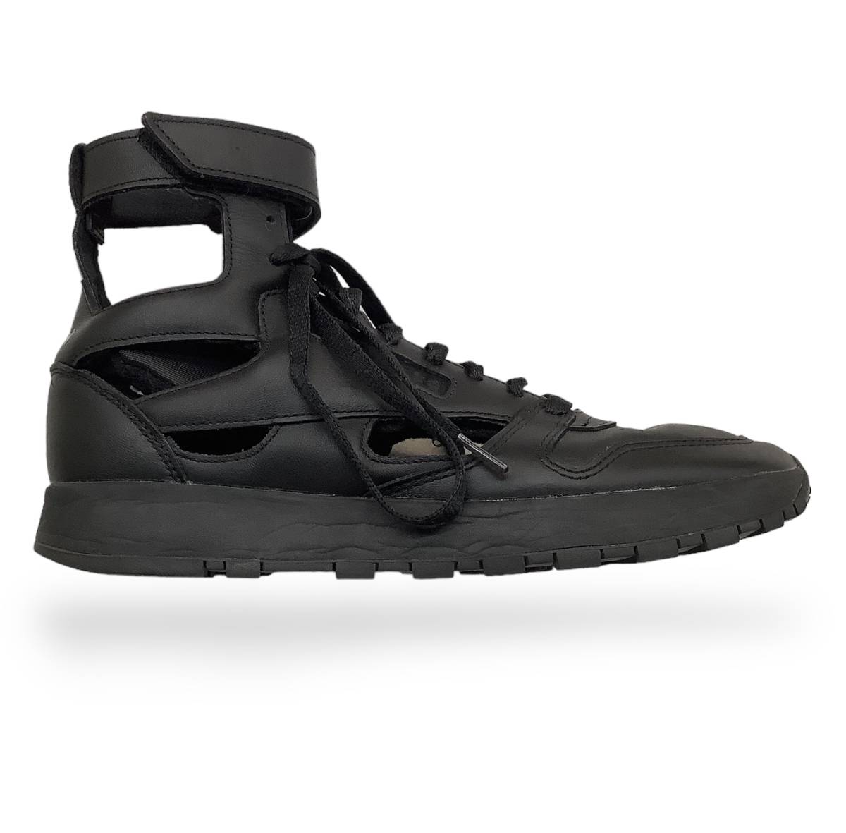 Reebok 21S/S Maison Margiela CLASSIC LEATHER TABI HIGH BLACK リーボック メゾンマルジェラ タビ 27cm ブラック GX5041