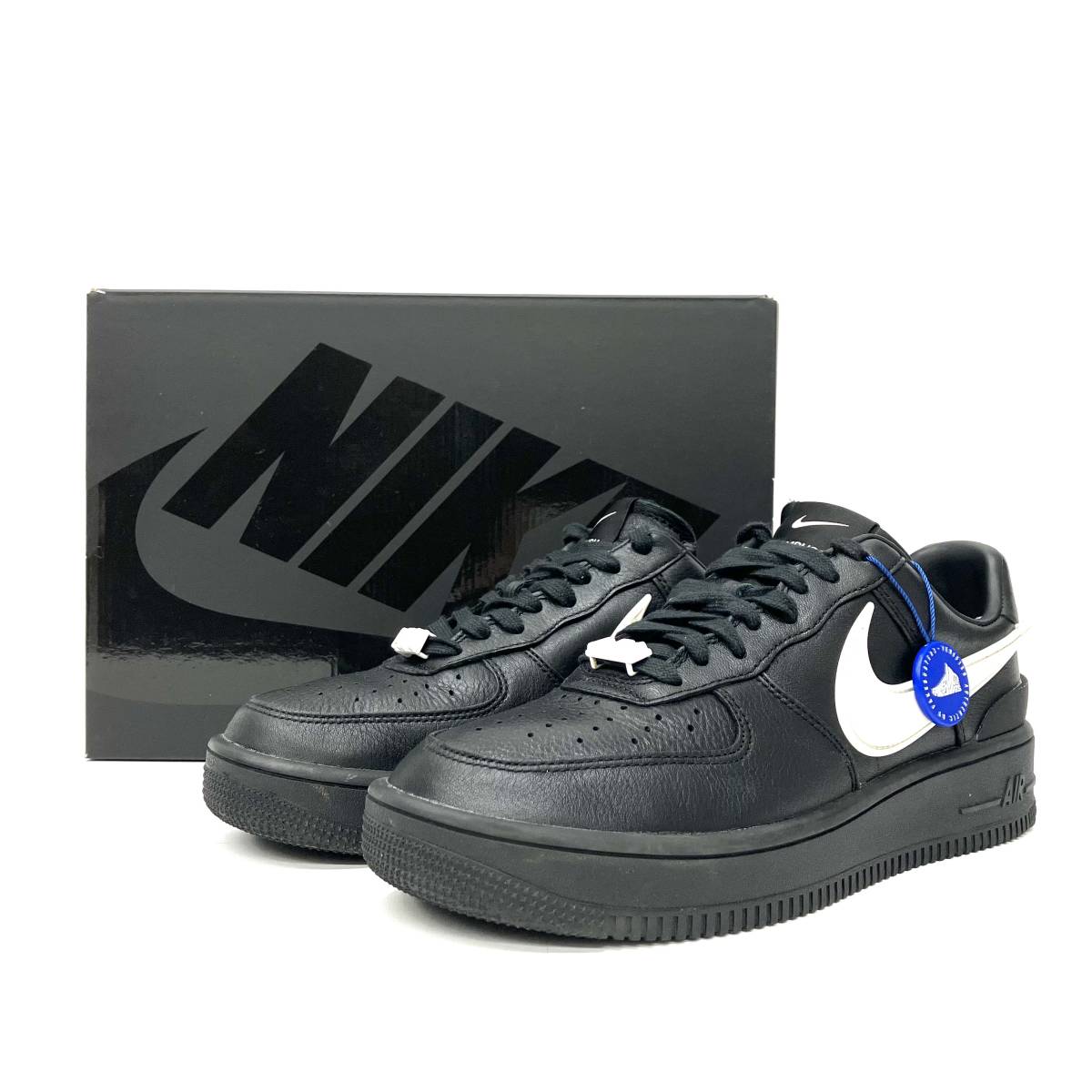 AMBUSH × Nike Air Force 1 Low Black アンブッシュ × ナイキ エアフォース1 ロー ブラック DV3464-001 サイズ26.0cm_画像1