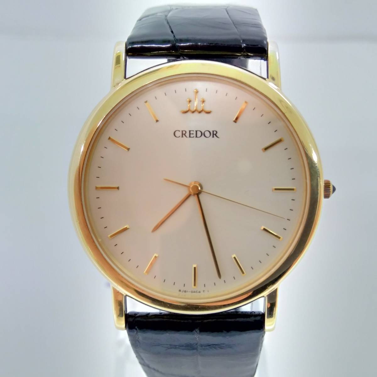 SEIKO セイコー CREDOR クレドール 8J81-0AC0 42**** メンズ腕時計 クォーツ 18KT 18金_画像1