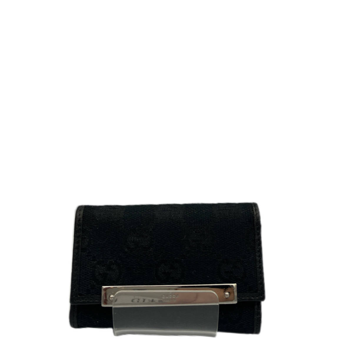 GUCCI GGキャンバス 6連キーケース グッチ 黒 127048 0959 店舗受取可