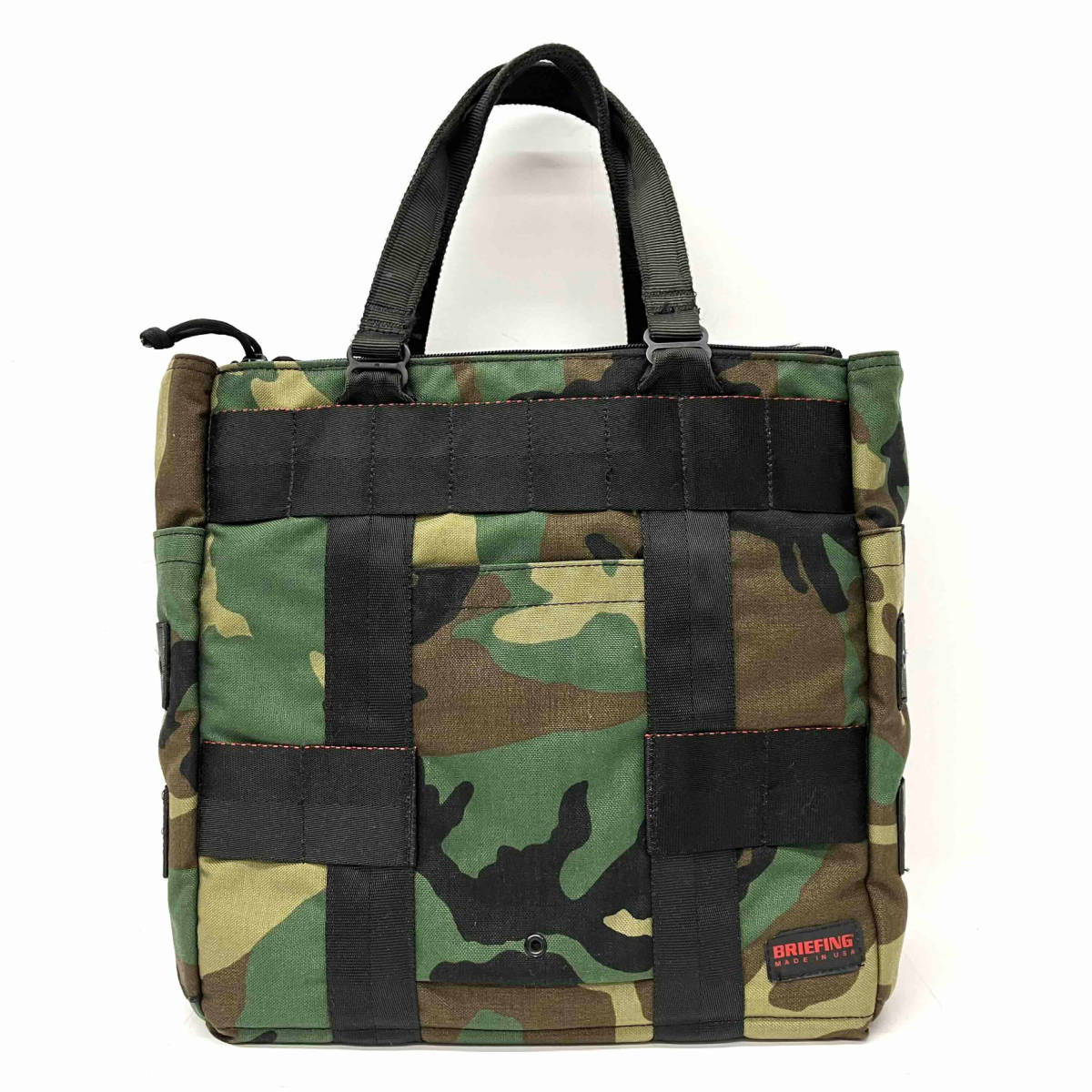 BRIEFING ブリーフィング PROTECTION TOTE プロテクション トート バッグ 迷彩 カモフラ 柄 MADE IN USA BRF006219