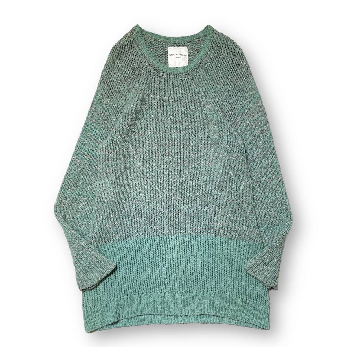 90s COMME des GARCONS HOMME Cable Knit ケーブルニット 田中オム コムデギャルソンオム 店舗受取可