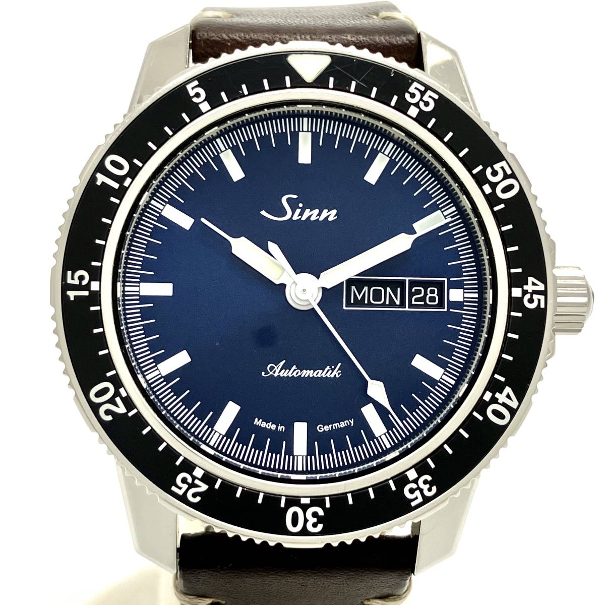 箱 付 Sinn ジン 104シリーズ 104.11783 自動巻 メンズ 腕時計 店舗受取可_画像1