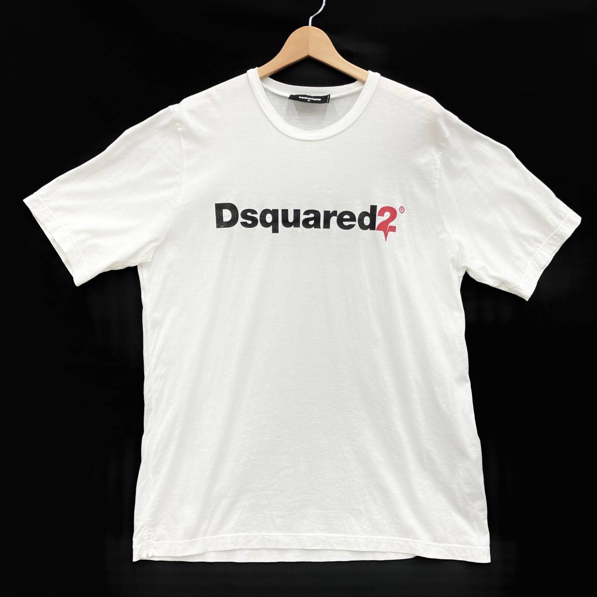 DSQUARED2 ディースクエアード 半袖 Tシャツ ブランド ロゴ S74GD0565 インポート ルーマニア製 サイズM_画像1