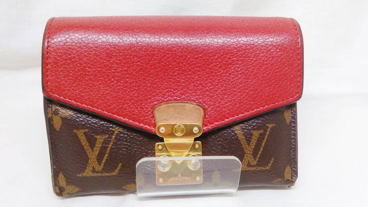 Louis Vuitton ルイヴィトン モノグラム ポルトフォイユ・パラスコンパクト SP2210 M67478 二つ折り財布
