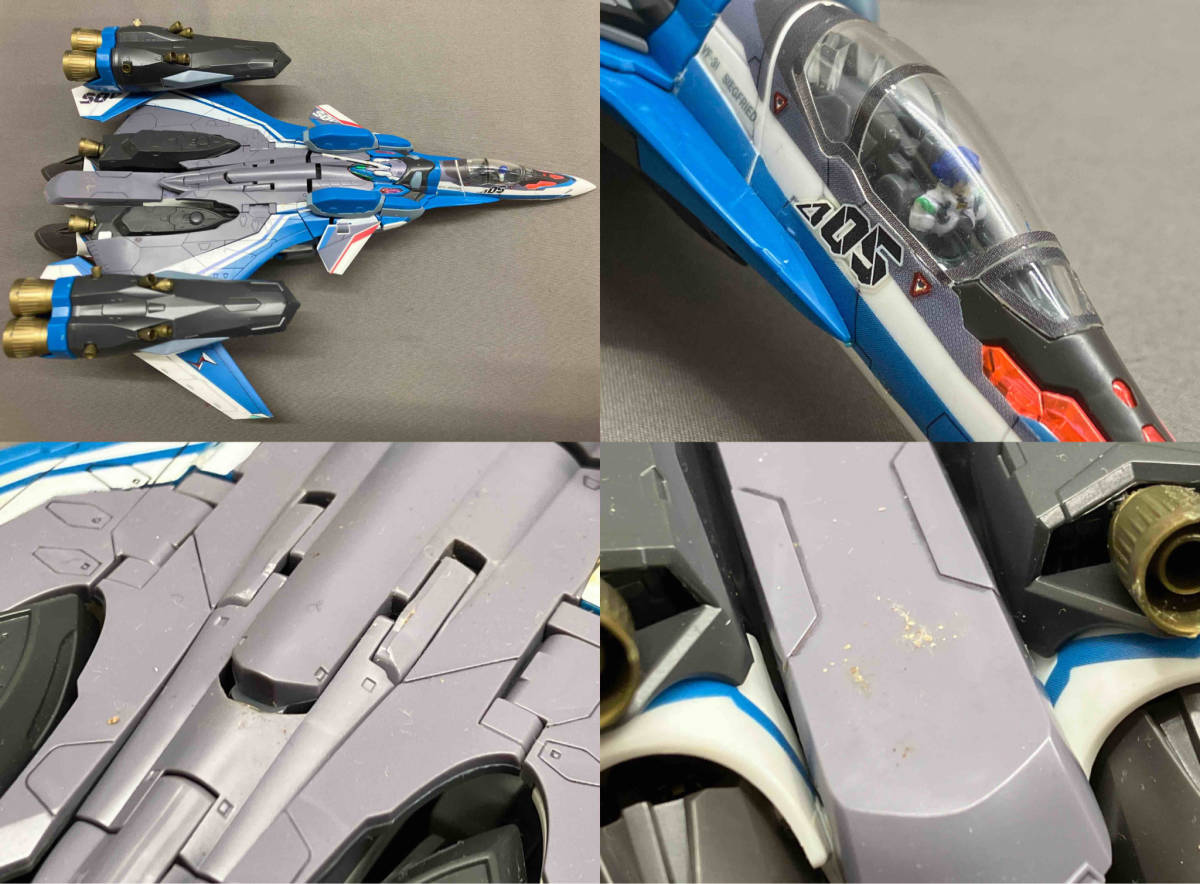 ジャンク 【組み立て済】マクロス VF-31J ジークフリード （ハヤテ・インメルマン機）対応スーパーパック_画像6