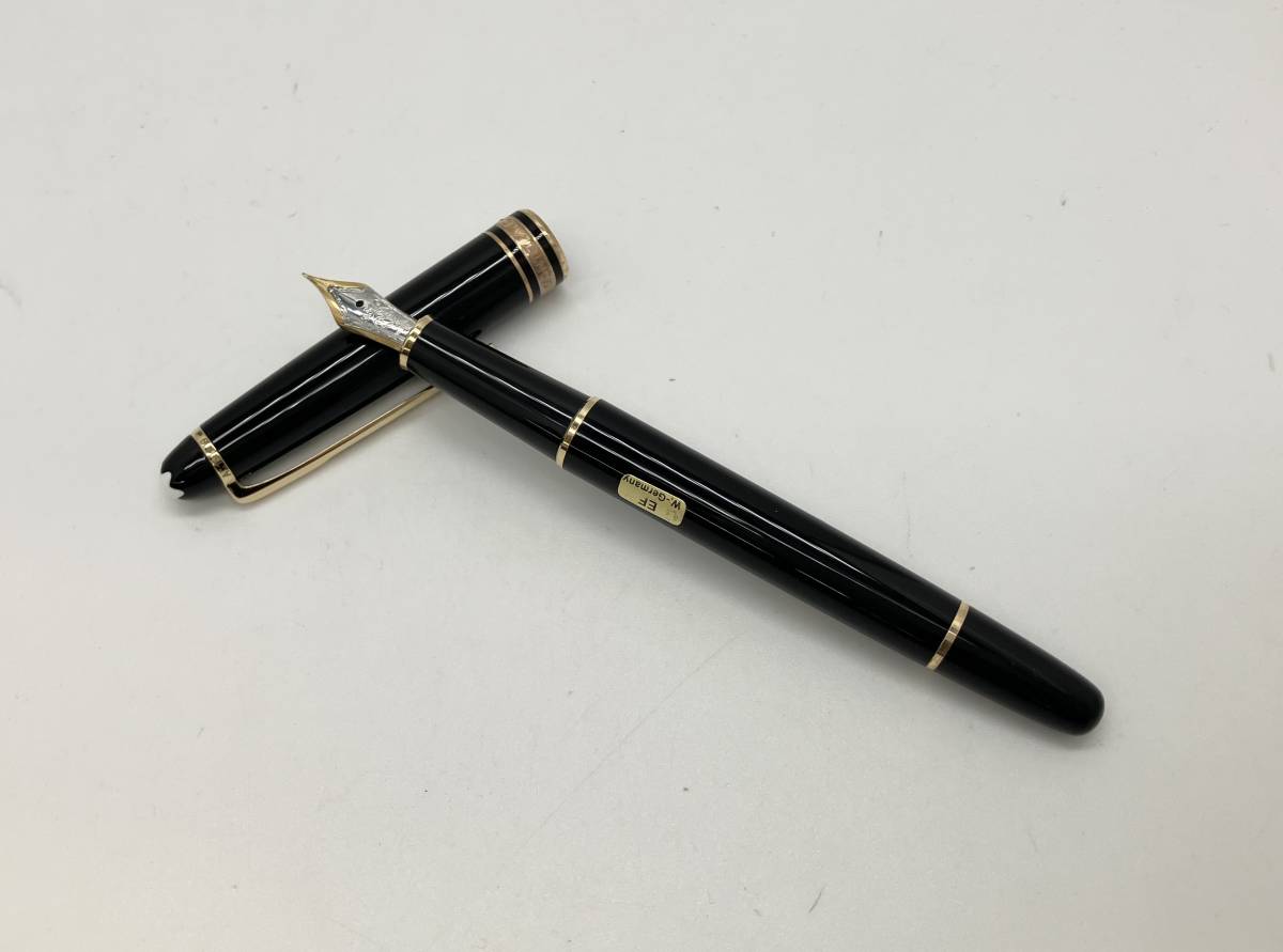 初回限定】 MONTBLANC 【筆記未確認】 モンブラン 吸入式 ペン先18K