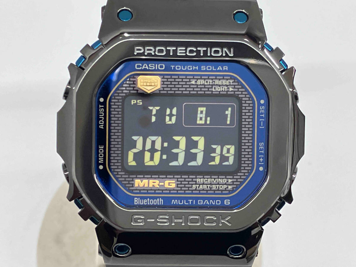 CASIO G-SHOCK MR-G MRG-B5000BAー1JR 電波ソーラー メンズ チタン_画像1