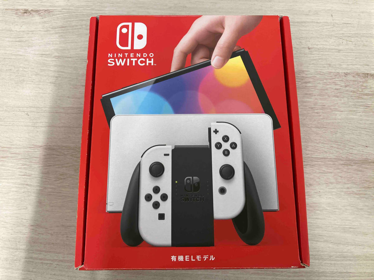 5. Nintendo Switch(有機ELモデル) Joy-Con(L)/(R) ホワイト(HEGSKAAAA)
