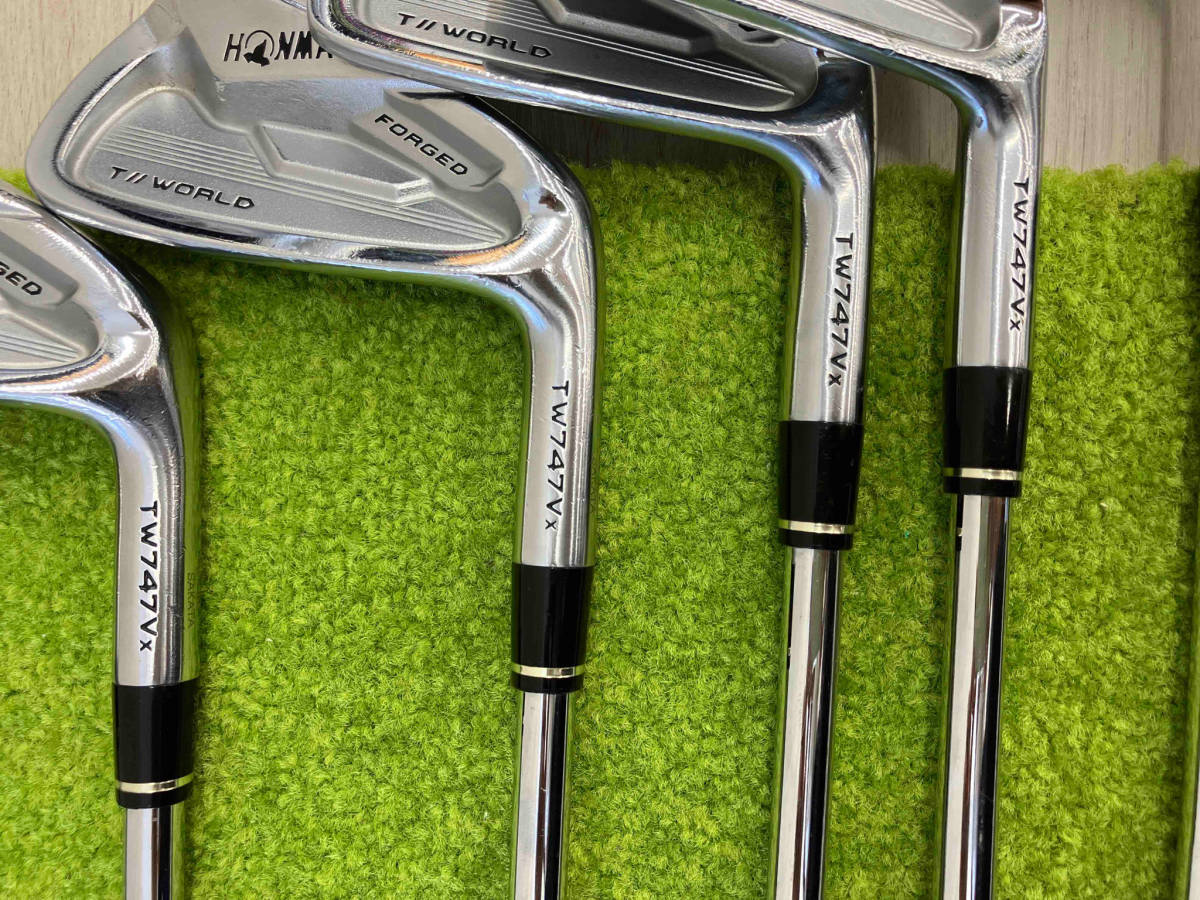 HONMA GOLF ホンマゴルフ TOUR WORLD 747Vx アイアンセット 男性右利き用_画像7