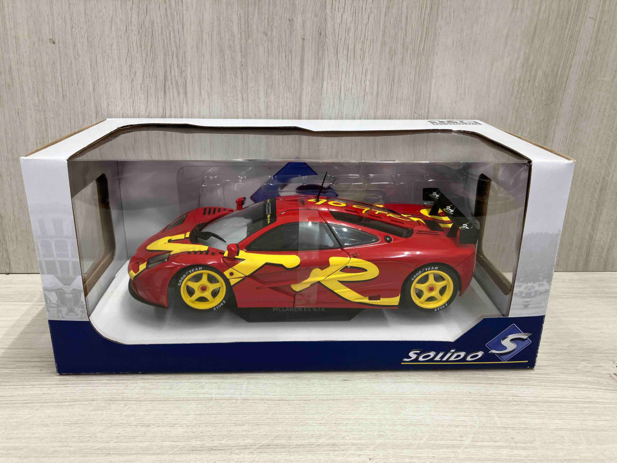 SOLIDO 1/18 MCLAREN F1 GTR 1996 レッド S1804102 京商 | JChere雅虎