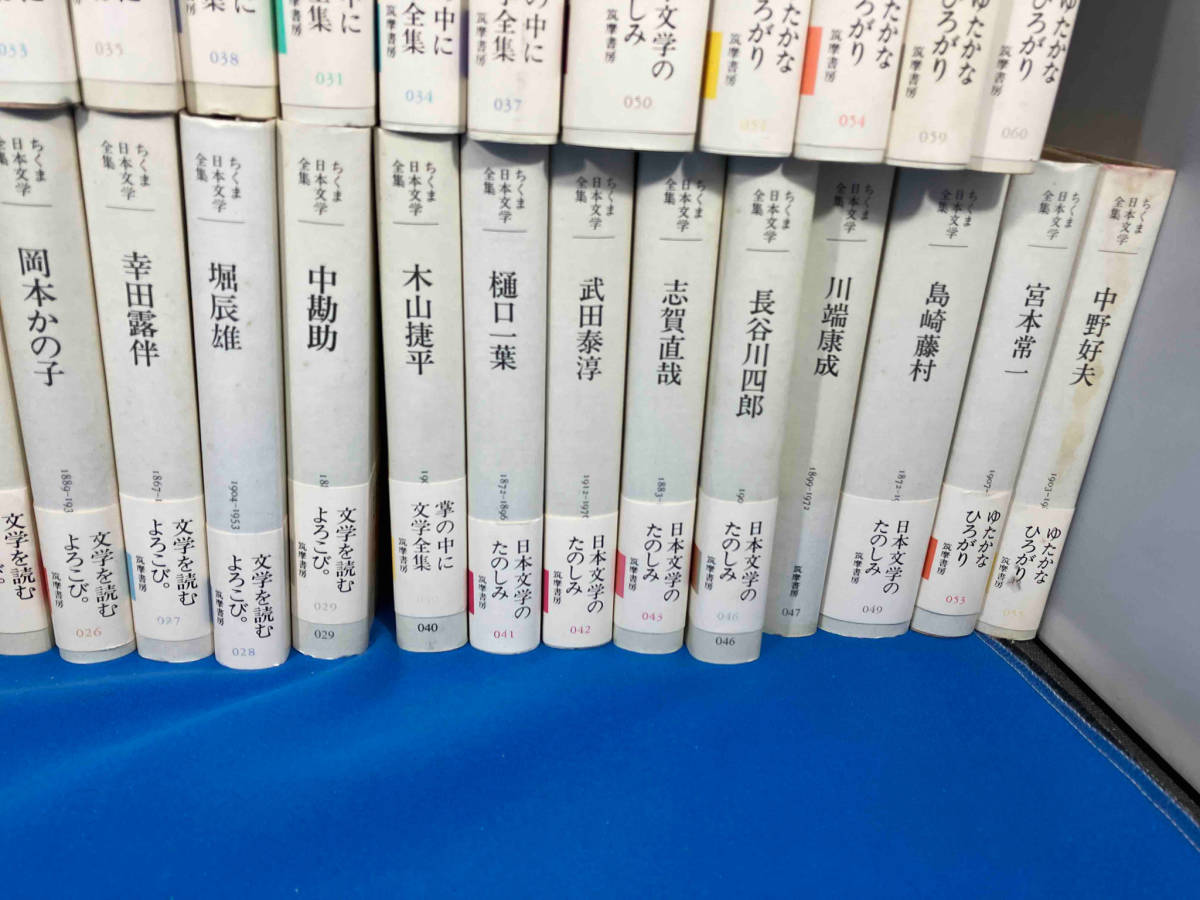 ちくま日本文学全集 不揃い 冊セット 芥川龍之介、宮沢賢治