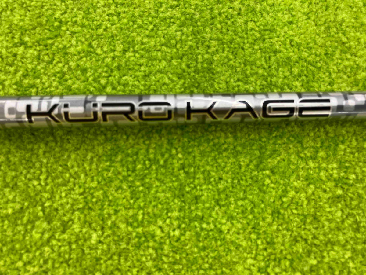 KAMUI GOLF DATSSG 175 KUROKAGE S ロフト角不明 4番 約108cm（約42.5インチ）約337g ヘッドカバーなし 付属品なし フェアウェイ_画像6