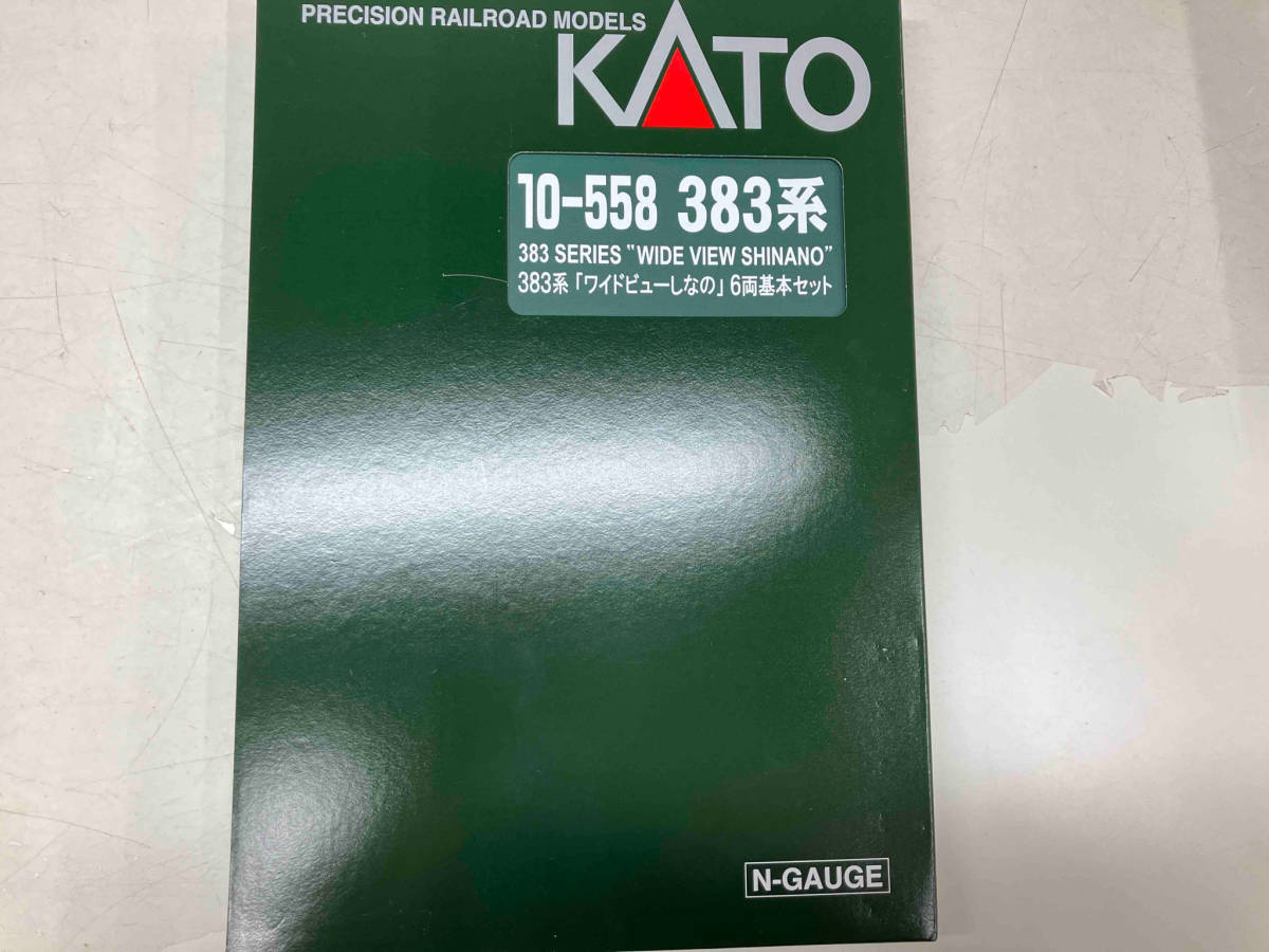 Ｎゲージ KATO 10-558 383系特急電車 ワイドビューしなの 6両基本セット カトー