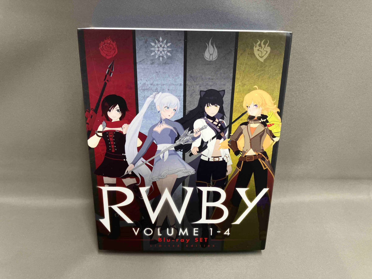 新品即決 RWBY VOLUME 1-4 Blu-ray SET(初回仕様版)(Blu-ray Disc