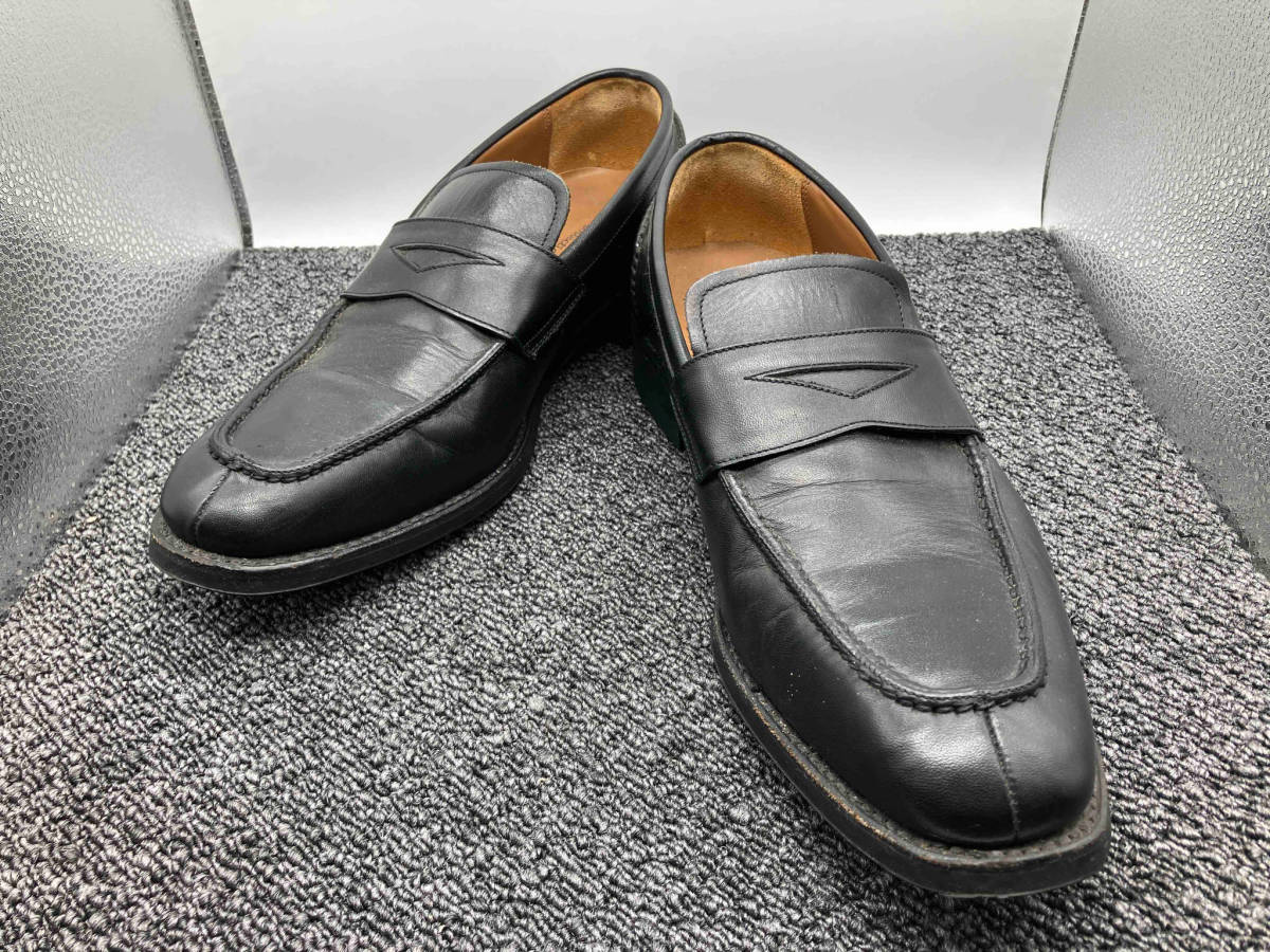REGAL リーガル ローファー レザーシューズ 革靴 約25.5cm ブラック 黒 メンズ