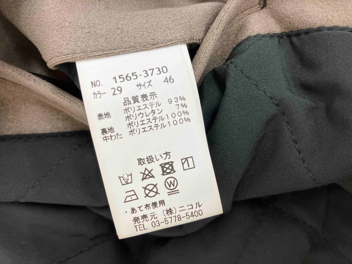 独特な HIDEAWAYS BLACK by NICOLE 1565-3730/46/ポンチスウェード