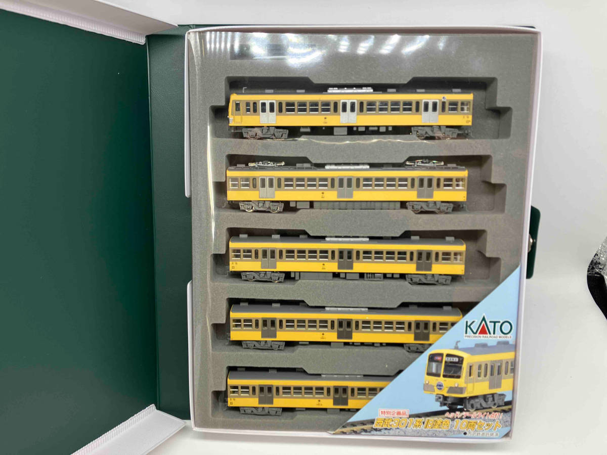動作確認済 Ｎゲージ KATO 10-460 西武301系電車 旧塗色 10両セット カトー_画像2
