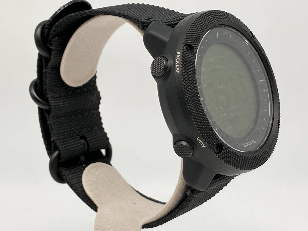 箱付【SUUNTO】スント トラバース アルファ ステルス SS022469000 充電式 腕時計 ブラック 店舗受取可_画像3