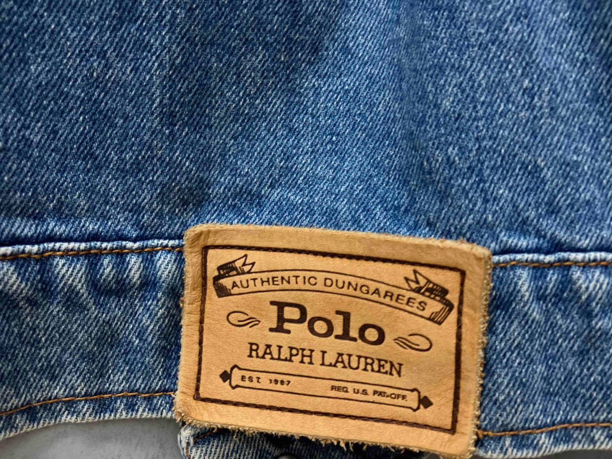 POLO RALPH LAUREN ポロ ラルフローレン メンズ Gジャン デニムジャケット 90S 00S ヴィンテージ_画像6