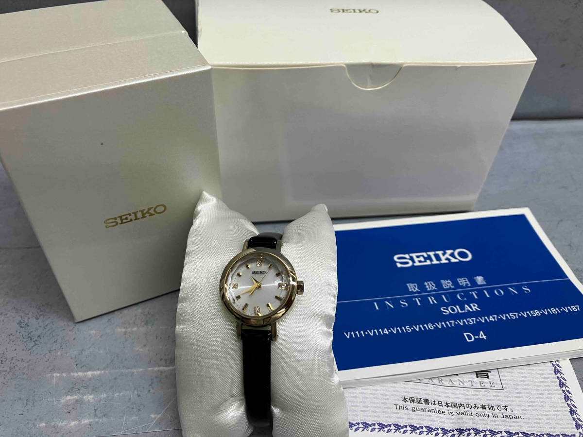 輝く高品質な TISSE SEIKO セイコー ベルト留め破損 箱あり 上品