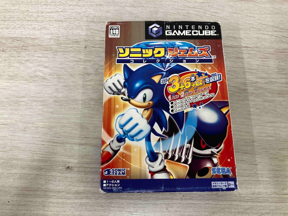 訳あり 【動作未確認】GC ソニックジェムズ コレクション アクション