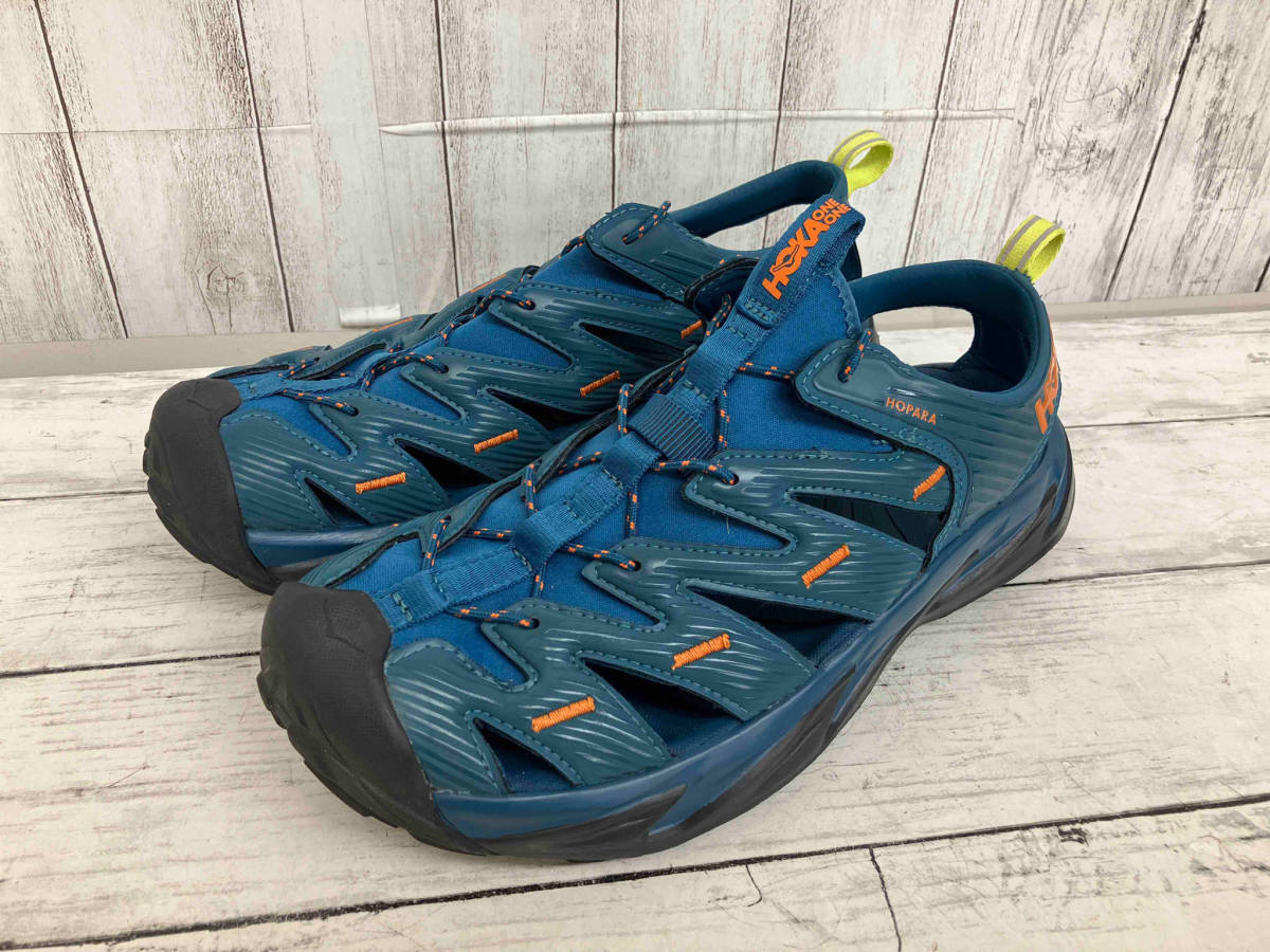 超格安一点 HOKA ONE ONE/M HOPARA/Blue Coral/Blue Graphite/サンダル