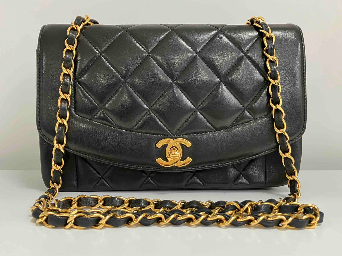 SALE】 CHANEL シャネル レディース 中古 ラムスキン（羊革） ブルー系