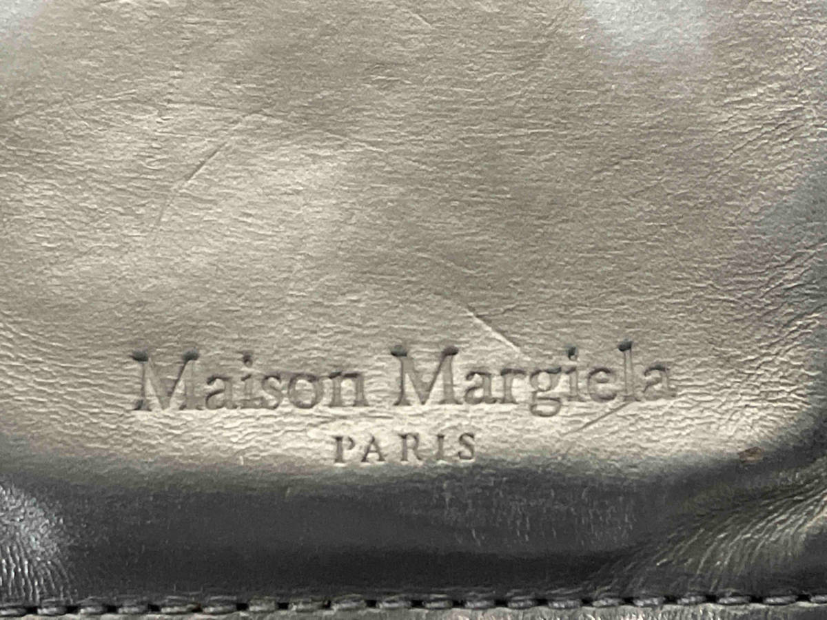 Maison Margiela S55UI0206 20SS レザー ネイビー コインケース 小銭入れ カードケース 長財布 フラグメントケース T8013 メンズ_画像3