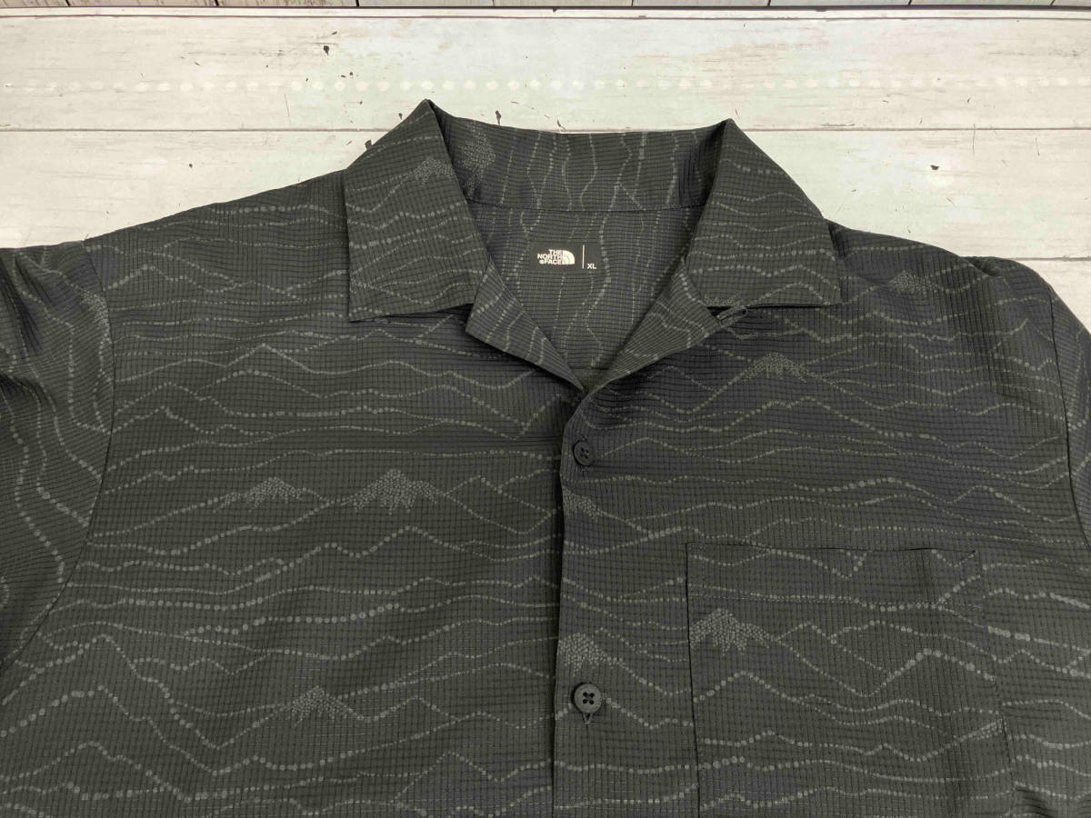 THE NORTH FACE ザノースフェイス DOT AIR ALOHA オープンカラーシャツ 総柄 半袖シャツ size:XL_画像3