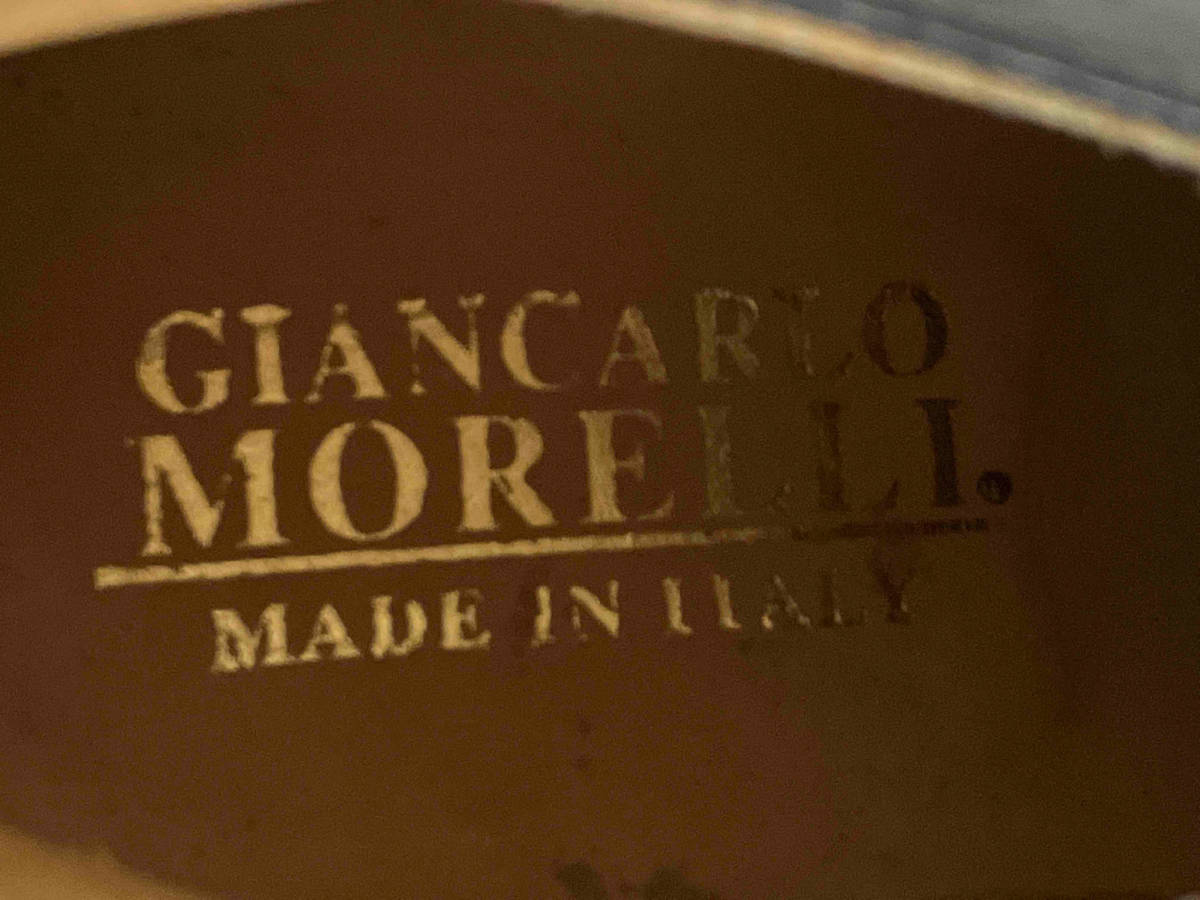 GIANCARLO MORELLI CHUKA BOOTS BLACK ジャンカルロ・モレリ チャッカブーツ ブラック GC-13101 サイズ40_画像7