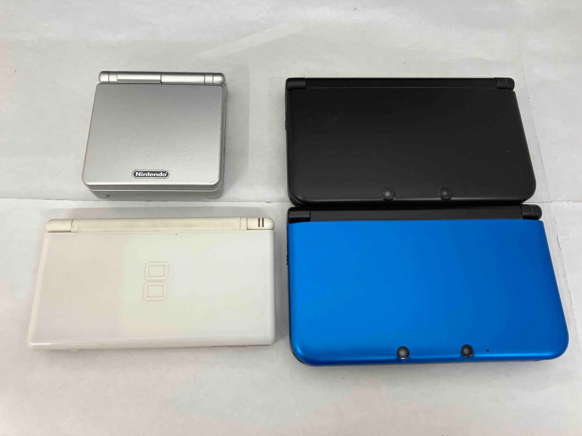 ジャンクニンテンドー3DS LL 2台・DSLite 1台・ゲームボーイアドバンス