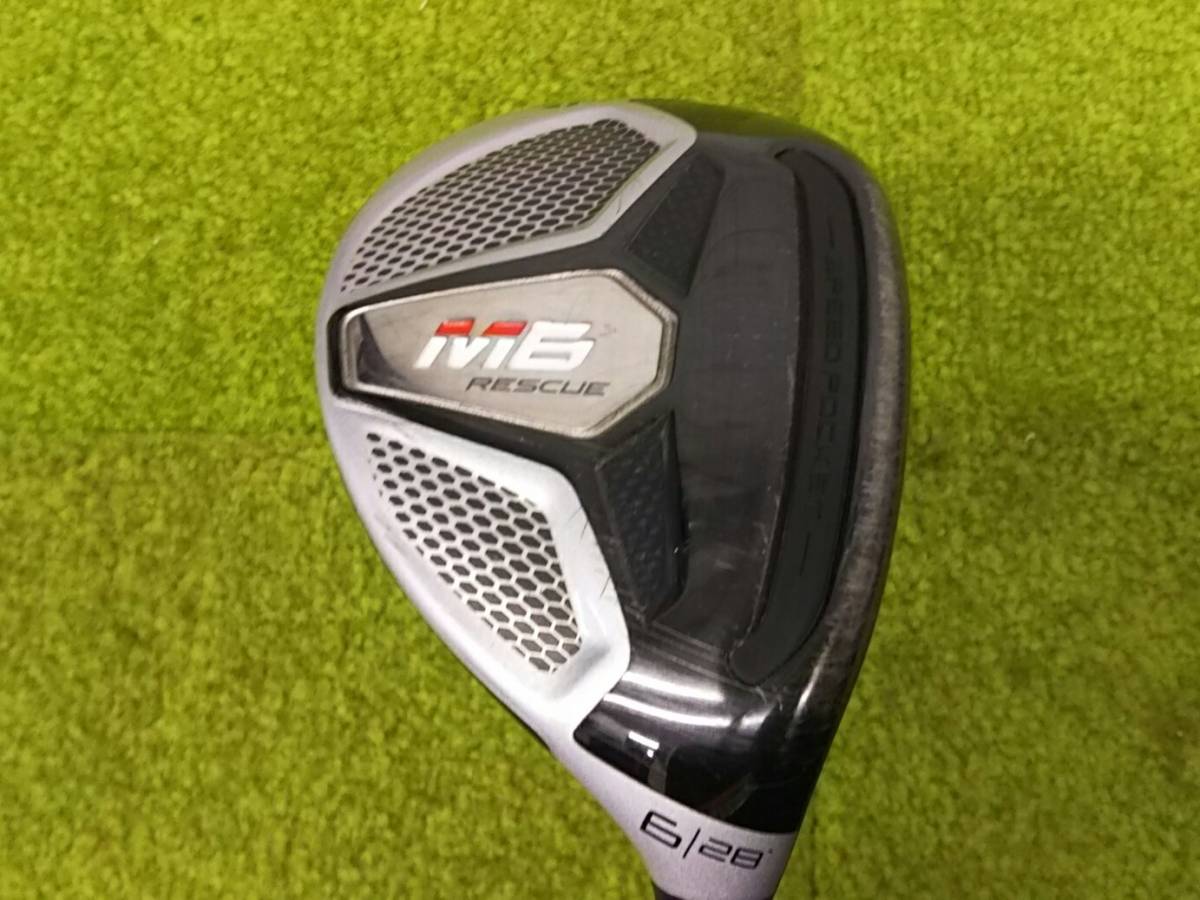 品質が TaylorMade/M6/FUBUKI TM6/フレックスS/ロフト角28/6番手