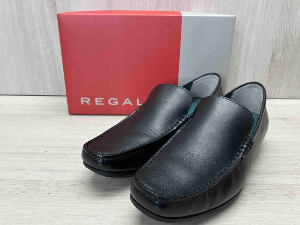 2022セール REGAL/リーガル 56HR スリッポン ローファー ドライビングシューズ レザー ロングノーズ モールドソール シンプル 25cm 箱あり 25.0cm 2022セール REGAL/リーガル 56HR スリッポン ローファー ドライビングシューズ レザー ロングノーズ モールドソール シンプル 25cm 箱あり 25.0cm