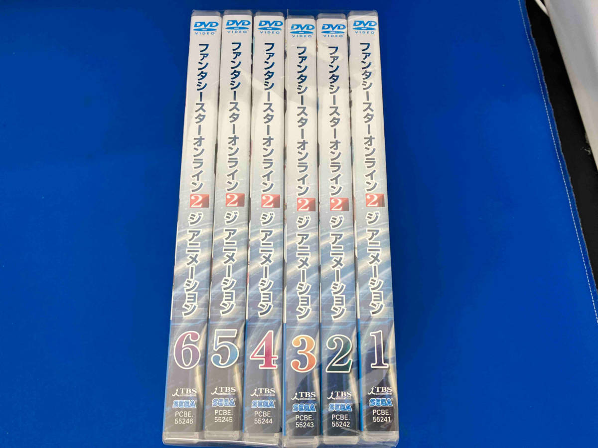 DVD 【※※※】[全6巻セット]ファンタシースターオンライン2 ジ アニメーション1~6_画像2