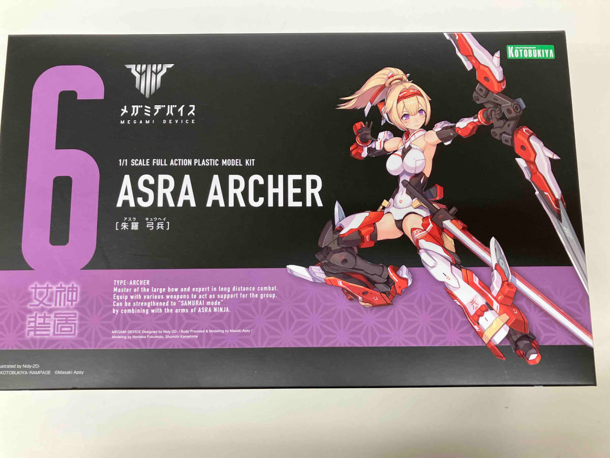 【2022秋冬新作】 プラモデル (再販)コトブキヤ メガミデバイス 弓兵 朱羅 その他 【2022秋冬新作】 プラモデル (再販)コトブキヤ メガミデバイス 弓兵 朱羅 その他