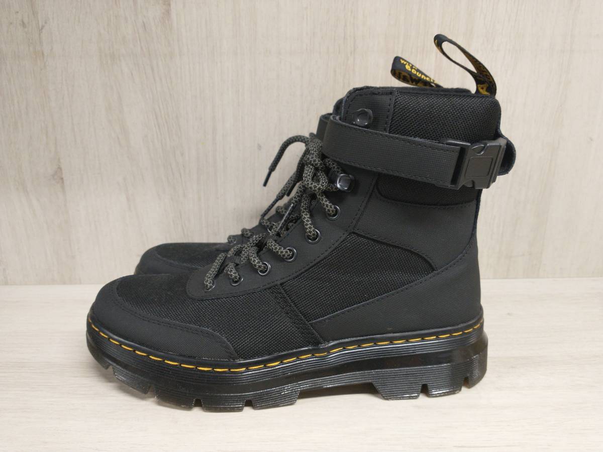 Dr.Martens COMBS TECH ドクターマーチン コムズテック ブラック ブーツ 8ホール AW006 GV12V UK7 店舗受取可_画像2