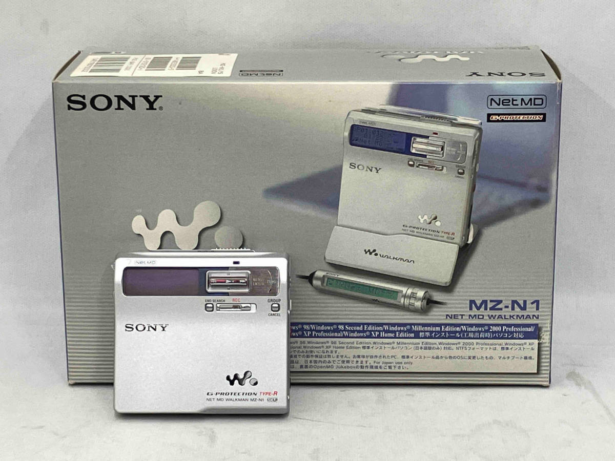 SONY ソニー MZ-N1シルバー ポータブルMDプレーヤー-