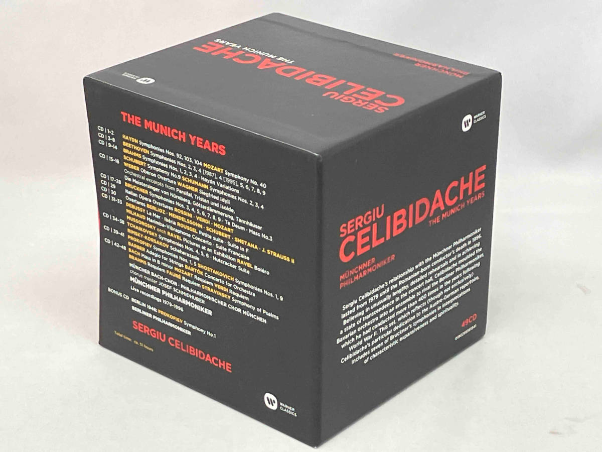 セルジウ・チェリビダッケ／ザ・ミュンヘン・イヤーズ（49CD） Sergiu Celibidache - The Munich Years Warner Classics_画像2
