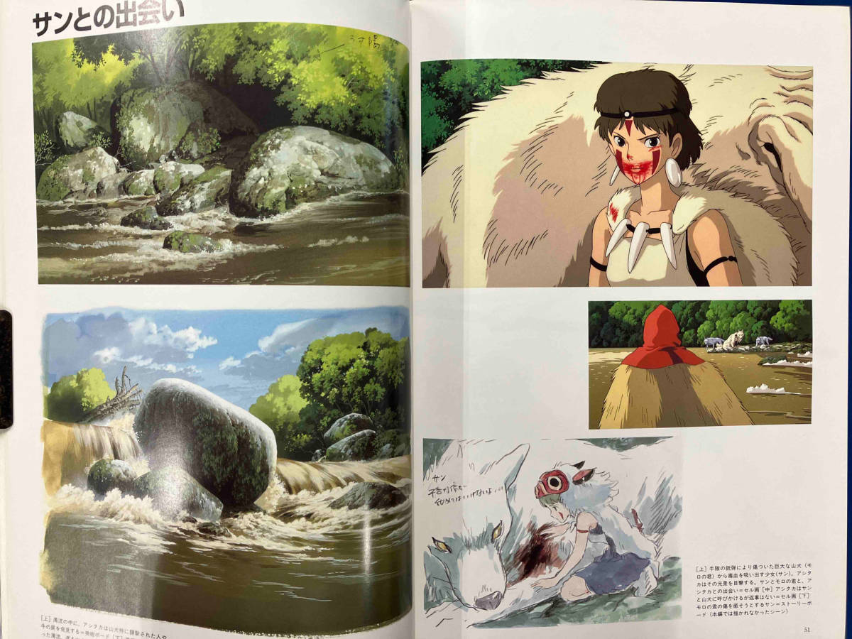 THE ART OF THE Princess MONONOKE もののけ姫 スタジオジブリ責任編集_画像6