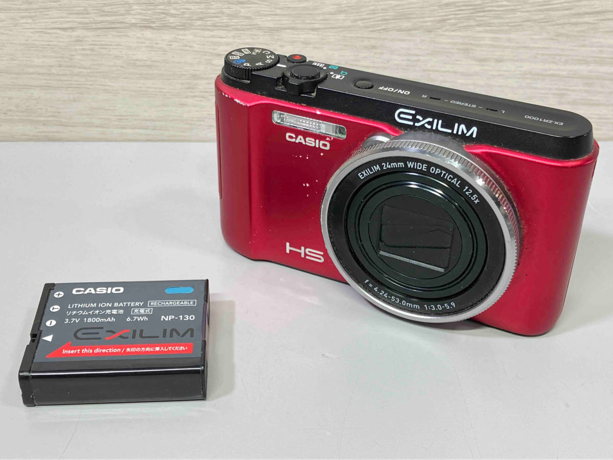 最安 ジャンク CASIO EX-ZR1000デジタルカメラ EXILIM カシオ - store