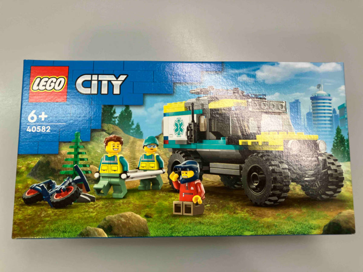 正規品 新品 未開封 LEGO レゴ シティ 40582 オフロード救急車 ＋ 30570 どうぶつレスキュー ホバークラフト ※ミニフィグ_画像3