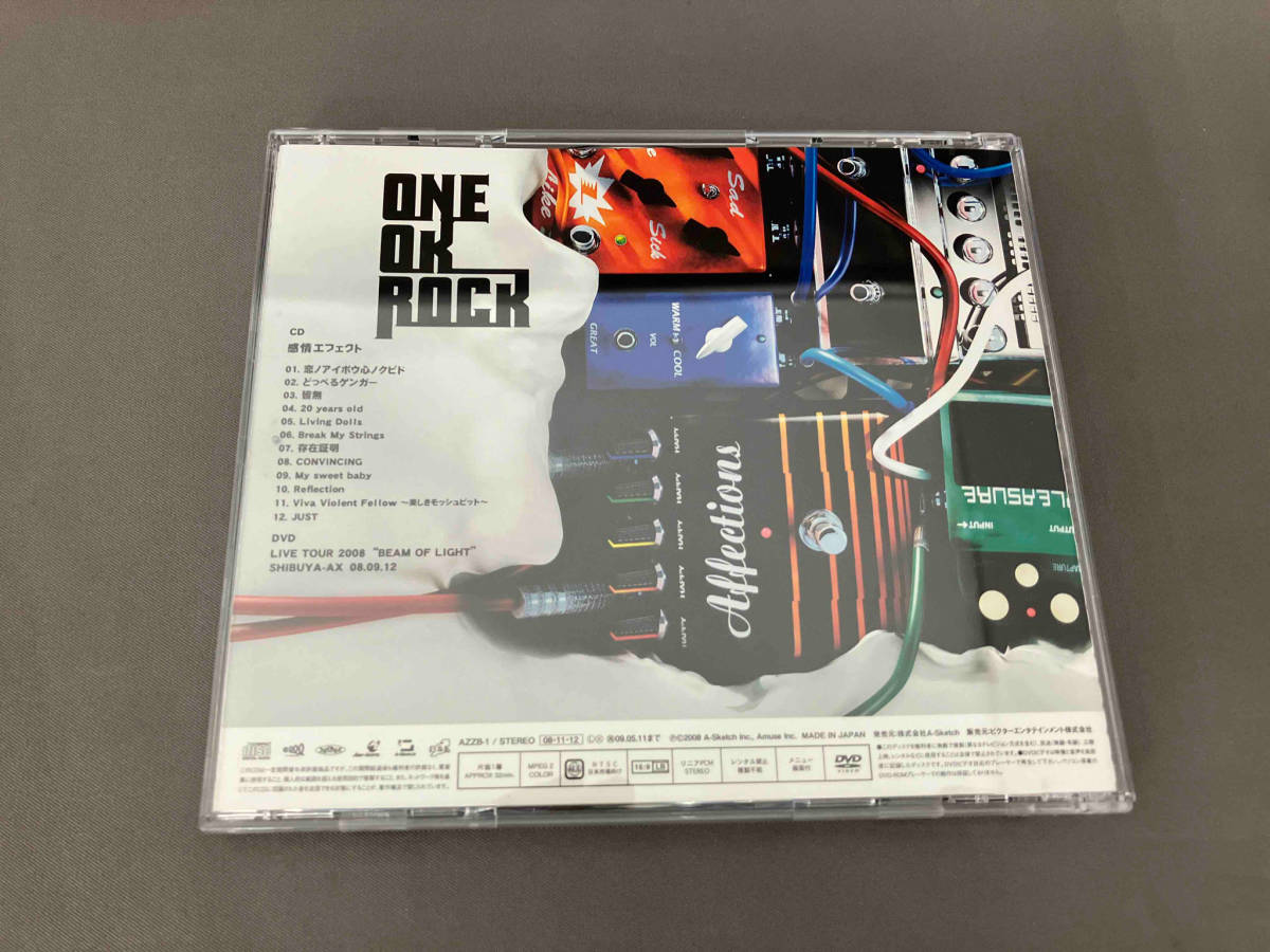 帯あり ONE OK ROCK CD 感情エフェクト(初回限定盤)(DVD付)_画像2