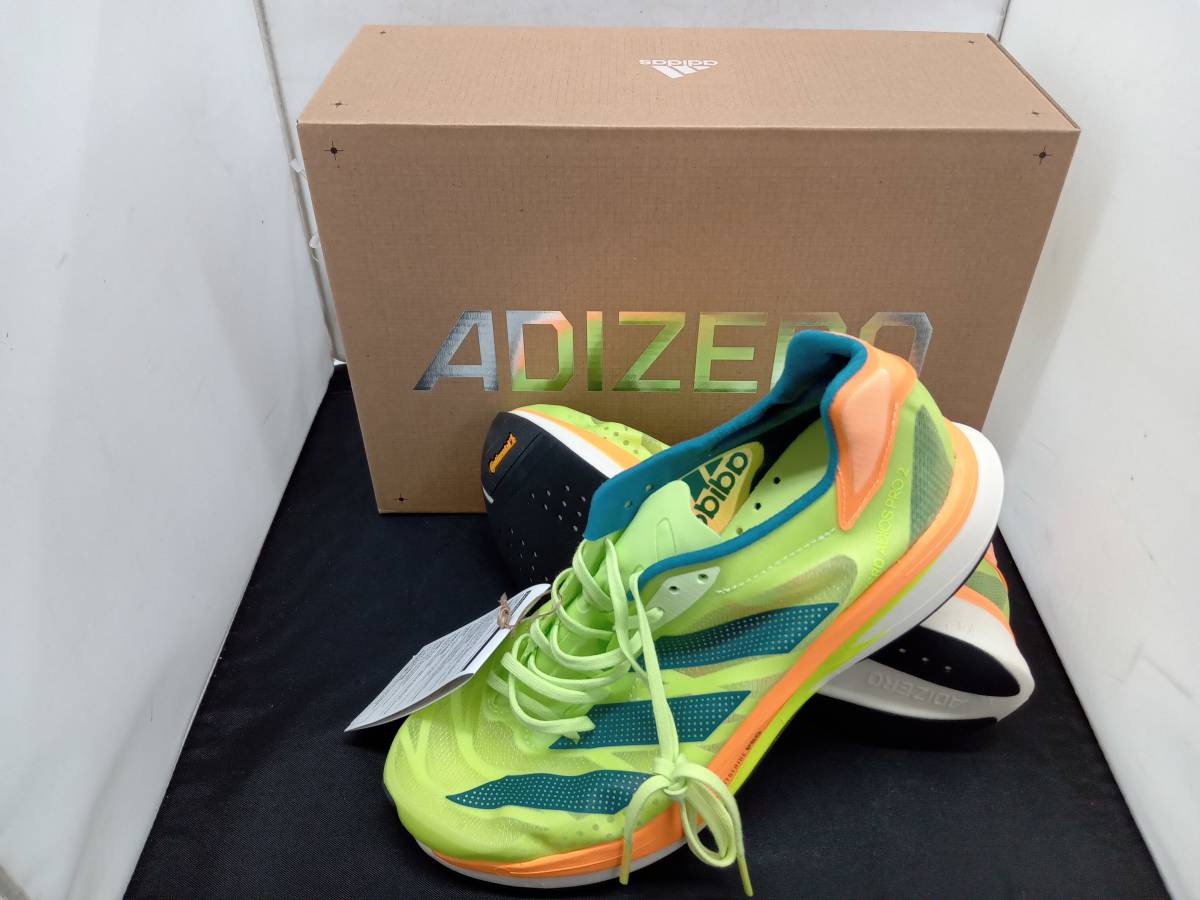 【箱付き　新品タグ付き　22cm】 adidas アディダス ADIZERO ADIOS PRO2 アディゼロ アディオスプロ ランニングシューズ GX3124