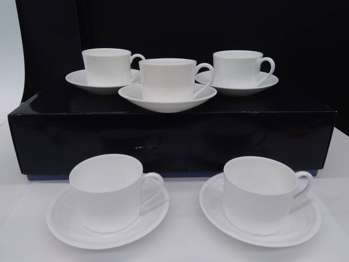 好評 ウェッジウッド WEDGWOOD COLOSSEUM カップ&ソーサー 5客セット